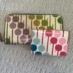 TWO orla kiely wallets